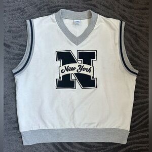 Zara men’s cropped sweater vest